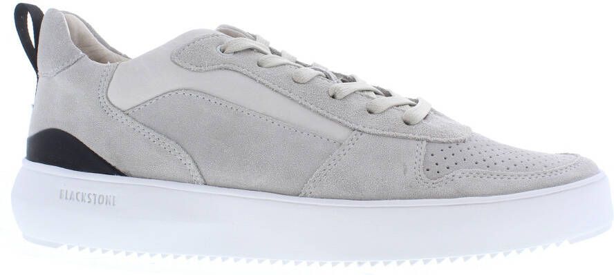 BLACKSTONE Lage Sneakers Heren Mykel Maat: 45 Materiaal: Suède Kleur: Grijs - Foto 7