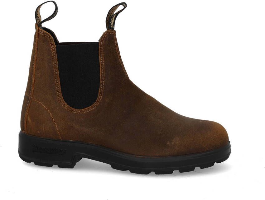 BLUNDSTONE Chelsea Boots Originals Maat: 45 Materiaal: Suède Kleur: Bruin - Foto 11