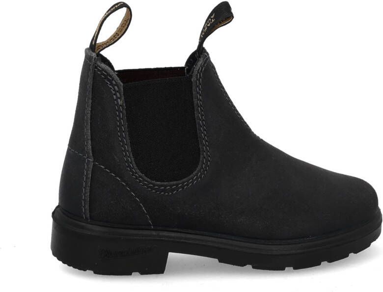 Blundstone 2594 kids waxed steel grey Grijs