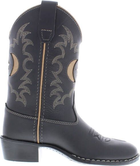 Bootstock Mars kids black multi zwart