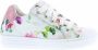 BunniesJR Bunnies JR 222230-541 Jongens Lage Sneakers Wit Print Leer Veters - Thumbnail 2