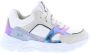 BunniesJR Sia Spring leren sneakers wit blauw paars Meisjes Leer Meerkleurig 25 - Thumbnail 3