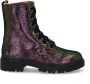 BunniesJR 224884-998 Meisjes Biker Boots Multicolor Suède Veters - Thumbnail 2