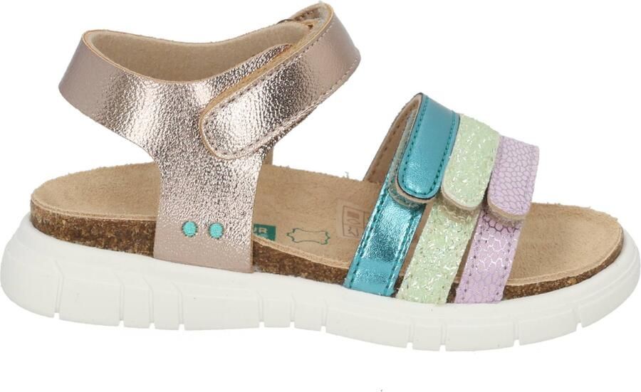 BunniesJR 226423-796 Meisjes Platte Sandalen Roze Imitatieleer Klittenband - Foto 7