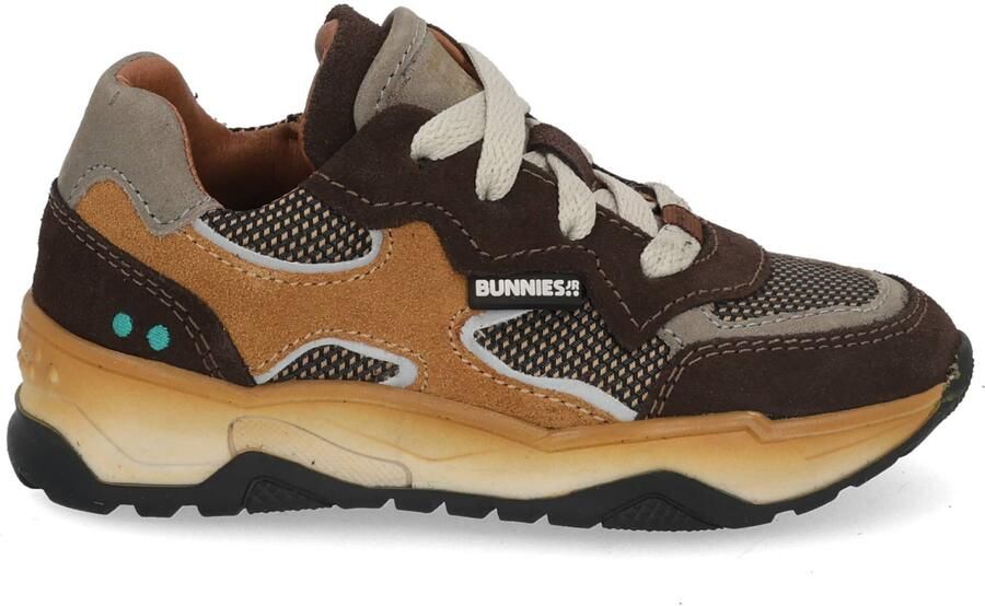 BunniesJR CHASE CHUNKY Jongens Sneakers Donkerbruin - Foto 3