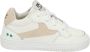 BunniesJR 225254-500 Jongens Lage Sneakers Wit Beige Suède Veters - Thumbnail 2