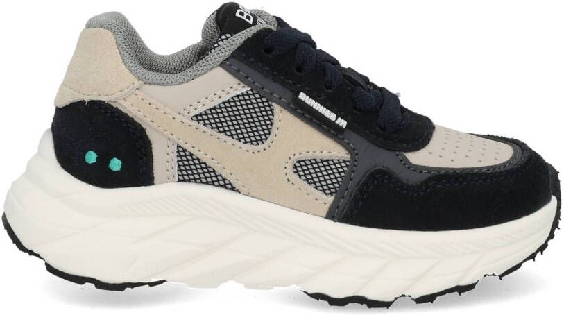 BunniesJR 225840-420 Jongens Lage Sneakers Blauw Leer Veters - Foto 9