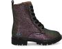 BunniesJR 225884-698 Meisjes Biker Boots Multicolor Suède Veters - Thumbnail 3