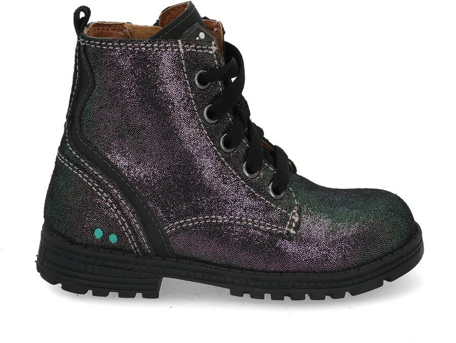 BunniesJR Tina Trots Biker Boots Meisjes Zwart Roze - Foto 3