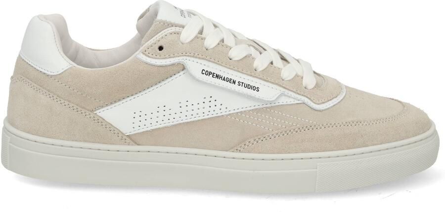 COPENHAGEN STUDIOS Lage Sneakers Heren Cph90m Maat: 42 Materiaal: Suède Kleur: Beige - Foto 3