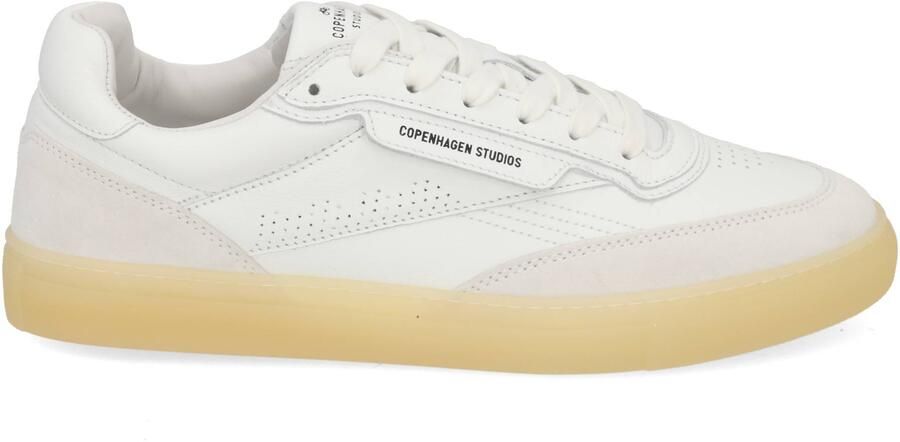 COPENHAGEN STUDIOS Lage Sneakers Heren Cph90m Maat: 41 Materiaal: Leer Kleur: Wit - Foto 8