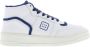 Copenhagen Studios Copenhagen hoge sneaker Boralis wit blauw - Thumbnail 2