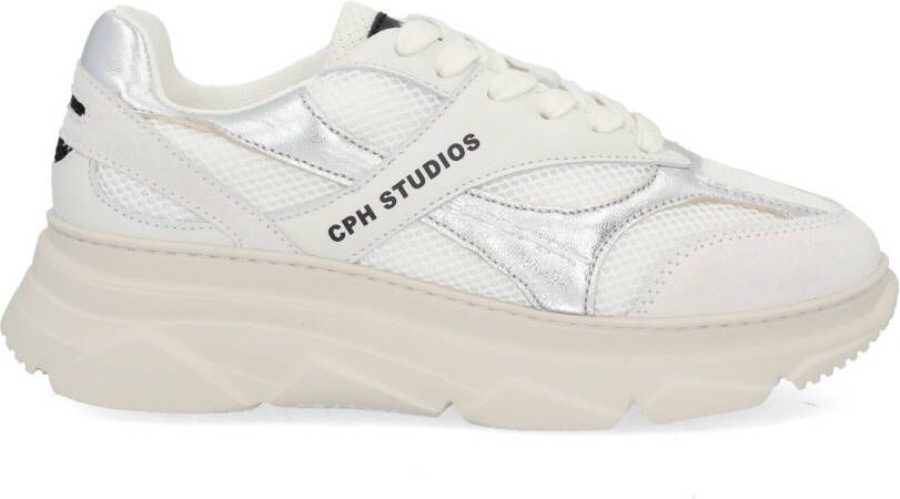 COPENHAGEN STUDIOS Lage Sneakers Dames Cph54 Maat: 39 Kleur: Wit - Foto 5