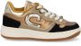 Cruyff Junior Campo Low Sneakers Leren Sneaker Meisjes Brons - Thumbnail 3