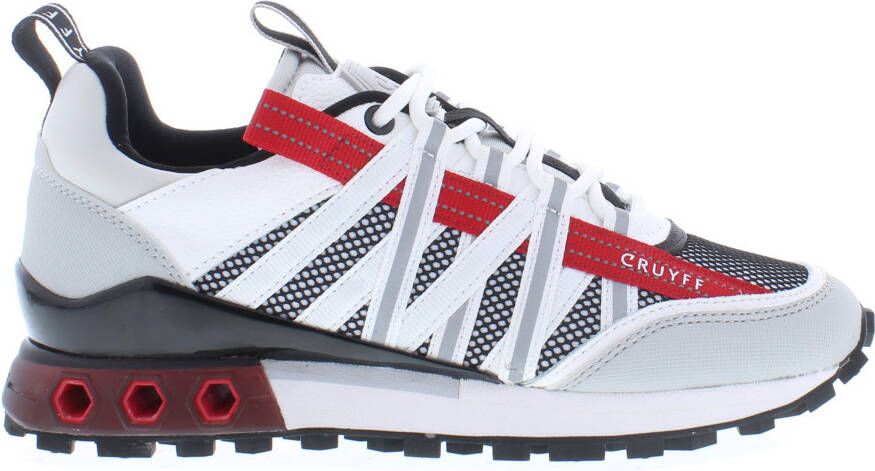 Cruyff Fearia white red Wit