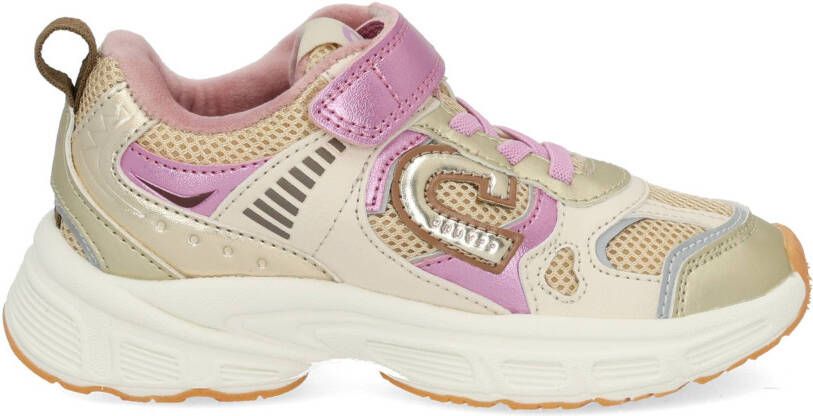 Cruyff Junior Marti Velcro Sneakers Meisjes Goudkleurig - Foto 2