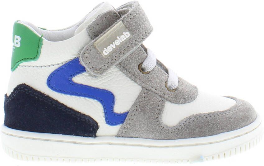 Develab 44311 Hoge sneakers Leren Sneaker Blauw - Foto 3