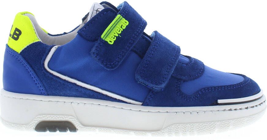 Develab suède sneakers blauw Jongens Suede Meerkleurig 27 - Foto 5