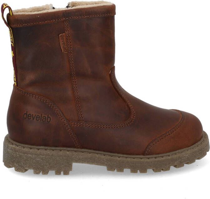 Develab 45877~~~~~~~~~~~~~~~~~~~~~~~~~ JongensLaarzenKinderlaarsjes Cognac - Foto 8