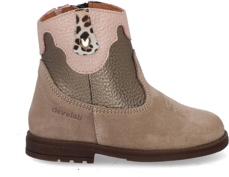 Develab 47084 MeisjesLaarzenKinderlaarsjes Taupe - Foto 2