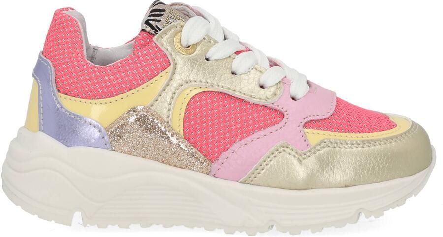 Develab 47136-089 meisjes sneakers rood - Foto 3