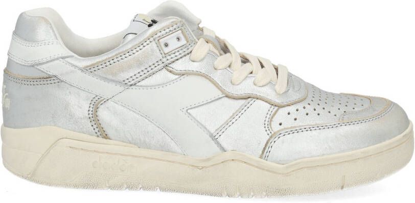 DIADORA HERITAGE Lage Sneakers Dames B.560 Metal Wn Maat: 41 Materiaal: Leer Kleur: Zilver - Foto 6
