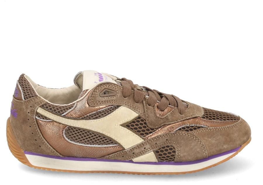 Diadora Heritage Equipe revenge brown cinnamon Bruin - Foto 2