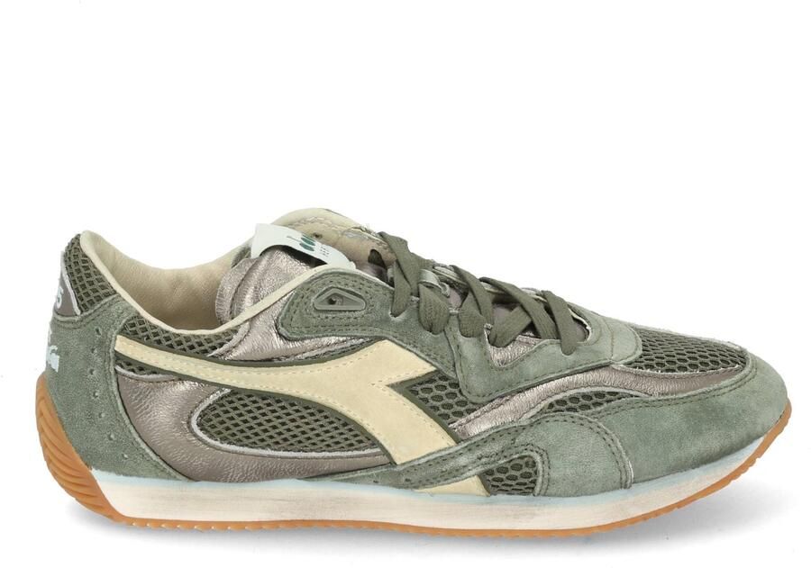 Diadora Heritage Equipe revenge green mushroom Groen