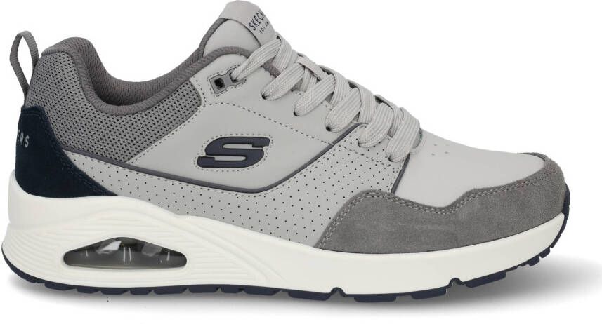 Skechers Uno Retro One Sneaker Heren Grijs