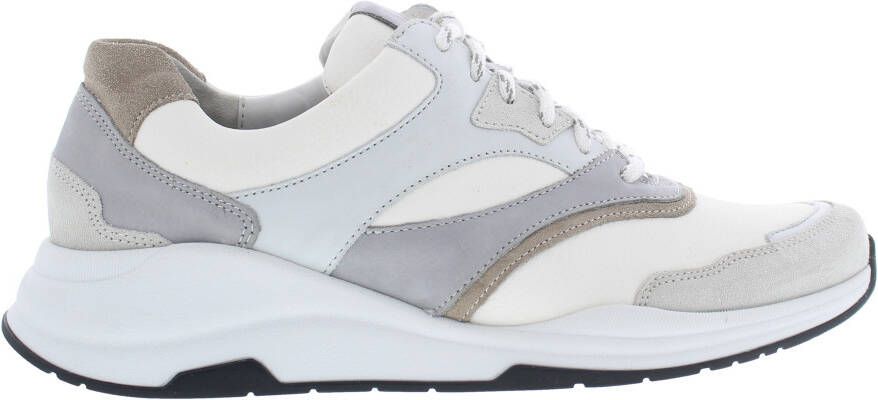 Durea 6273~H~~~~~~~~~~~~~~~~~~~~~~~~ Lage sneakersDames sneakers Wit beige - Foto 4