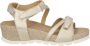 Durea 7421 025 Goud H-Wijdte Sandalen - Thumbnail 1
