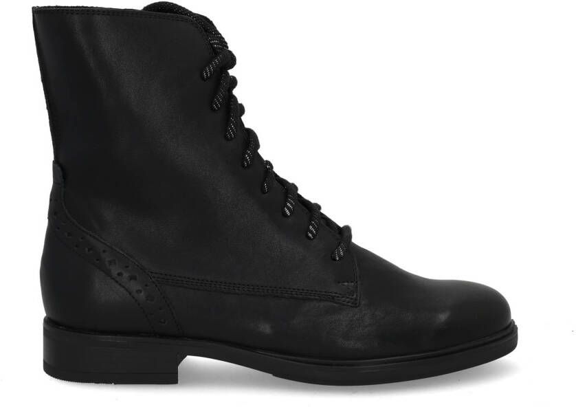 Durea Dames Veterboot 9826-835-1898 Zwart Wijdte H (40.5) - Foto 4