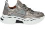 DWRS LABEL DWRS Pluto Stone Cipra Grijs Leer Lage sneakers Dames - Thumbnail 6