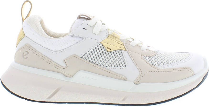 ECCO Biom 2.2 W Dames leren sneaker Wit Size: 38 (UK 5-5.5)