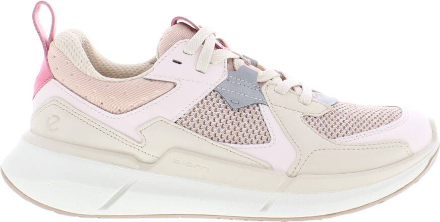 ECCO Biom 2.2 W Dames leren sneaker Pink Size: 36 (UK 3.5-4)