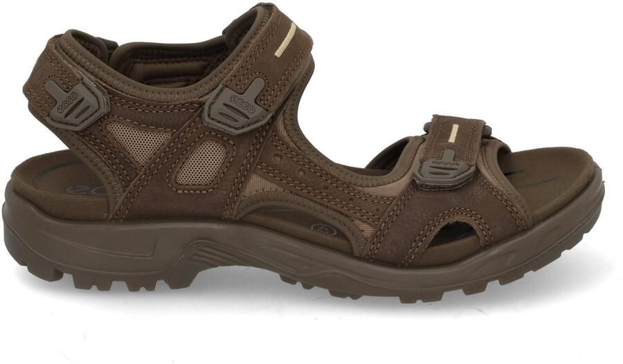 Ecco Yucatan Sandal dark clay taupe