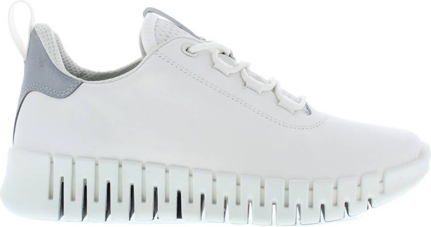 ECCO Gruuv W Dames leren sneaker Wit 35 (UK 2.5-3) - Foto 7