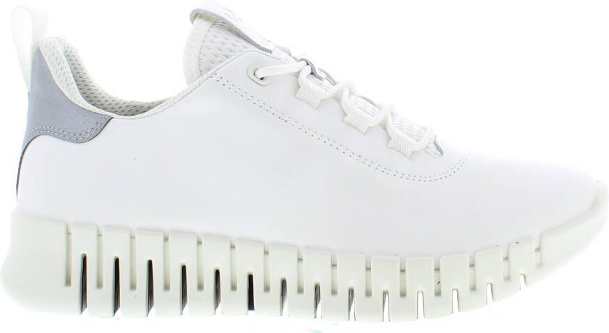 ECCO Gruuv W Dames leren sneaker Wit 35 (UK 2.5-3) - Foto 8