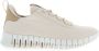 ECCO Gruuv W Dames leren sneaker Beige Size: 40 (UK 6.5-7) - Thumbnail 2
