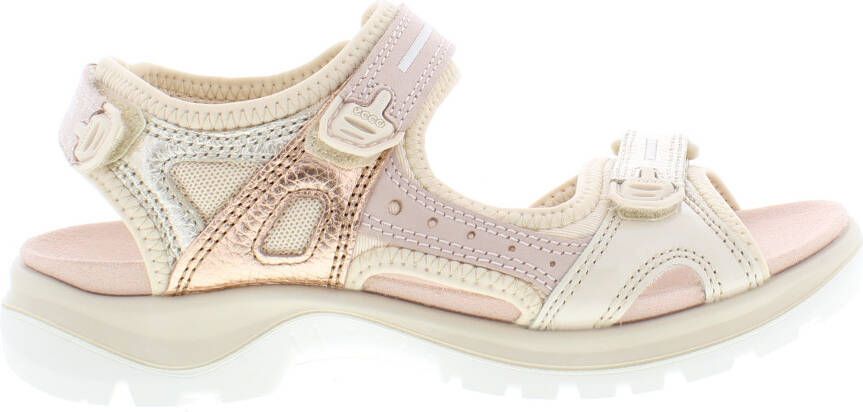 ECCO Offroad Dames leren wandelsandaal Beige Size: 36 (UK 3.5-4)