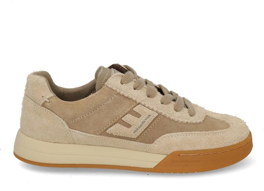 EAST PACIFIC TRADE Lage Sneakers Diego Suède Beige