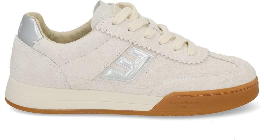 EAST PACIFIC TRADE Lage Sneakers Dames Diego Maat: 38 5 Materiaal: Suède Kleur: Beige