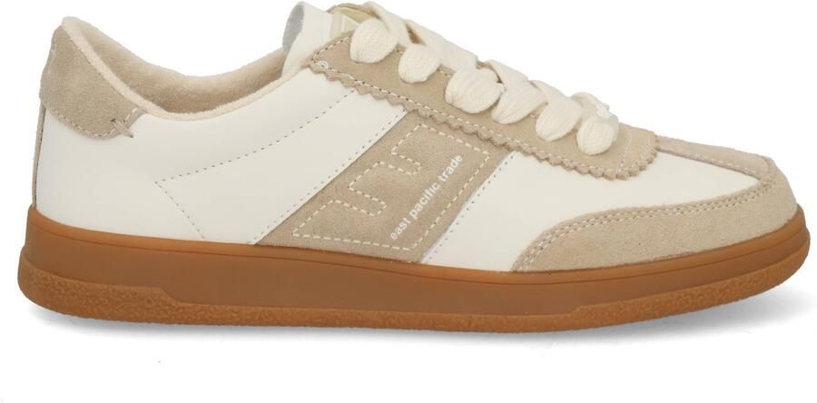 EAST PACIFIC TRADE Lage Sneakers Santos W Maat: 43 Materiaal: Suède Kleur: Grijs - Foto 4