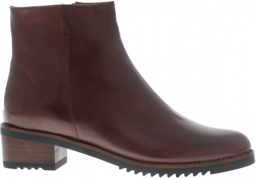 EVERYBODY Enkellaarsjes Dames Belport Maat: 40 Materiaal: Leer Kleur: Bruin - Foto 9