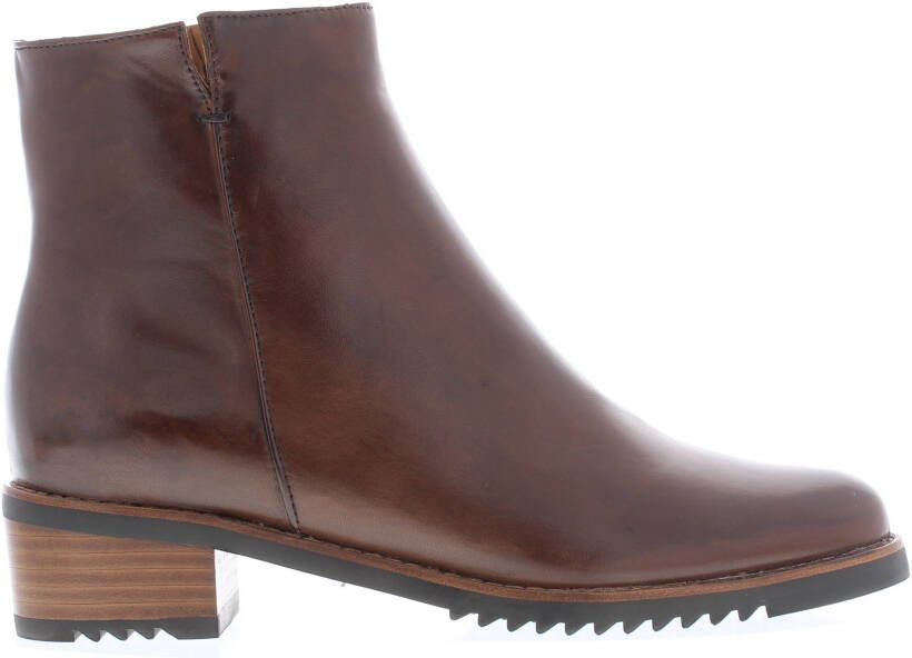 EVERYBODY Enkellaarsjes Dames Belport Maat: 40 Materiaal: Leer Kleur: Bruin - Foto 8