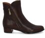 EVERYBODY Enkellaarsjes Dames Barocoria Maat: 41 Materiaal: Leer Kleur: Bruin - Thumbnail 3