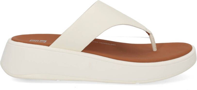 Fit Flop F-mode flatform cream Beige