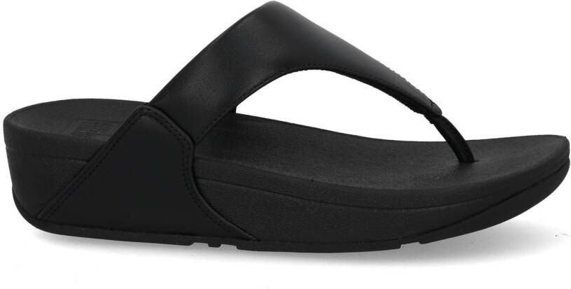 Fitflop Dianets LULU LEATHER TOEPOST pool slides pantoffel badeschoen met sleehak - Foto 19