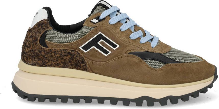 Floris van Bommel DE GRIPPER 01.06 Lage sneakersVrije tijdsschoenenHeren sneakers Taupe - Foto 7