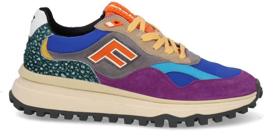 FLORIS VAN BOMMEL Lage Sneakers Heren Sfm-10268 De Gripper Maat: 42⅔ Materiaal: Suède Kleur: Blauw - Foto 5